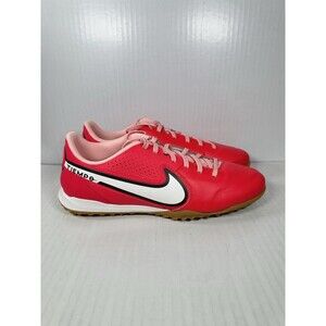 Size 10 Nike Tiempo Legend 9 TF Siren Red-Summit White Mens DA1191-618 NEW